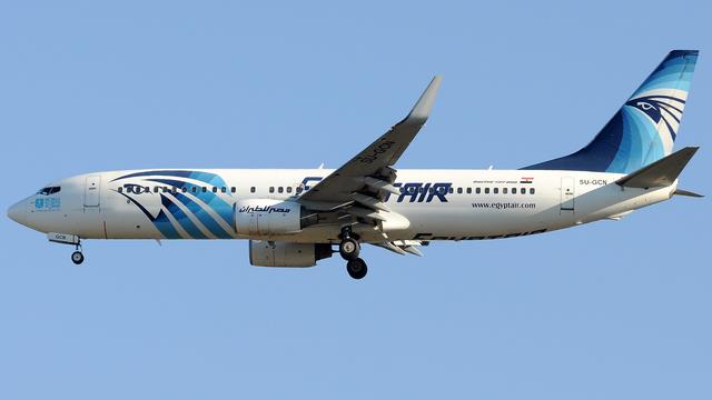 SU-GCN:Boeing 737-800:EgyptAir